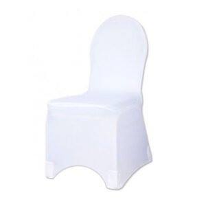 Housse de chaise blanche